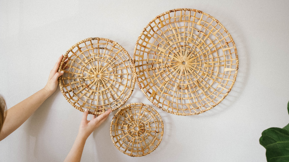 How to Hang Wicker Basket Wall: 7 Designer Styling Secrets – Artera Home