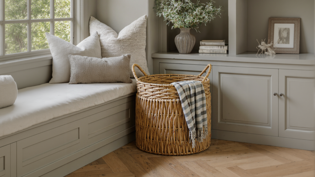 15 Floor Basket Decor Ideas to Elevate Any Room’s Style