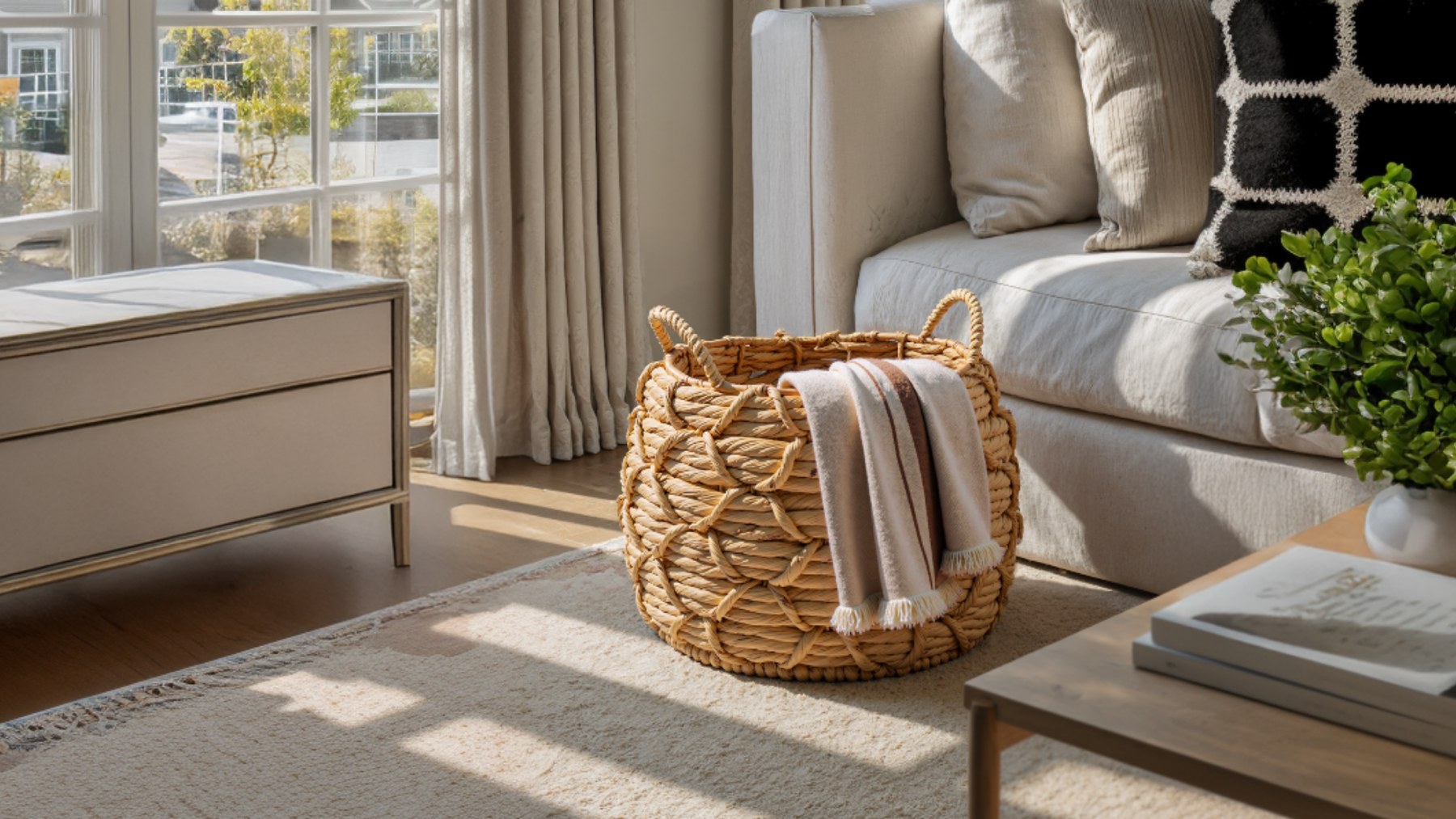 How to Store Blankets in Living Room - 12 Stylish Ideas