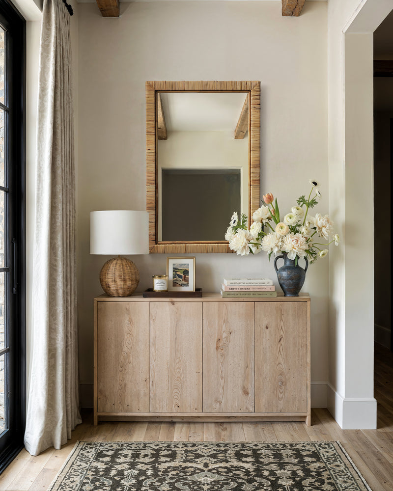 Refined Edge Rectangular Wall Mirror