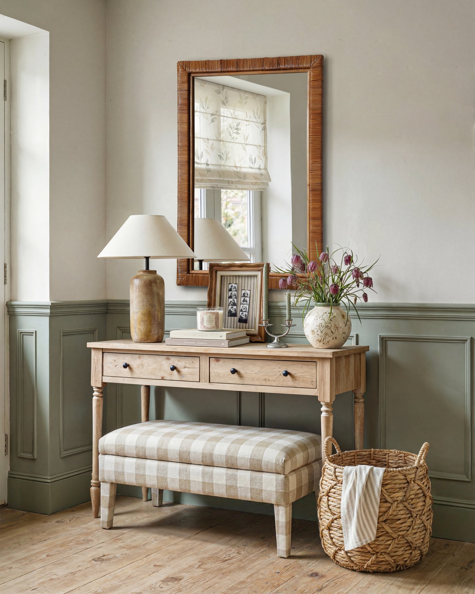 Refined Edge Rectangular Wall Mirror