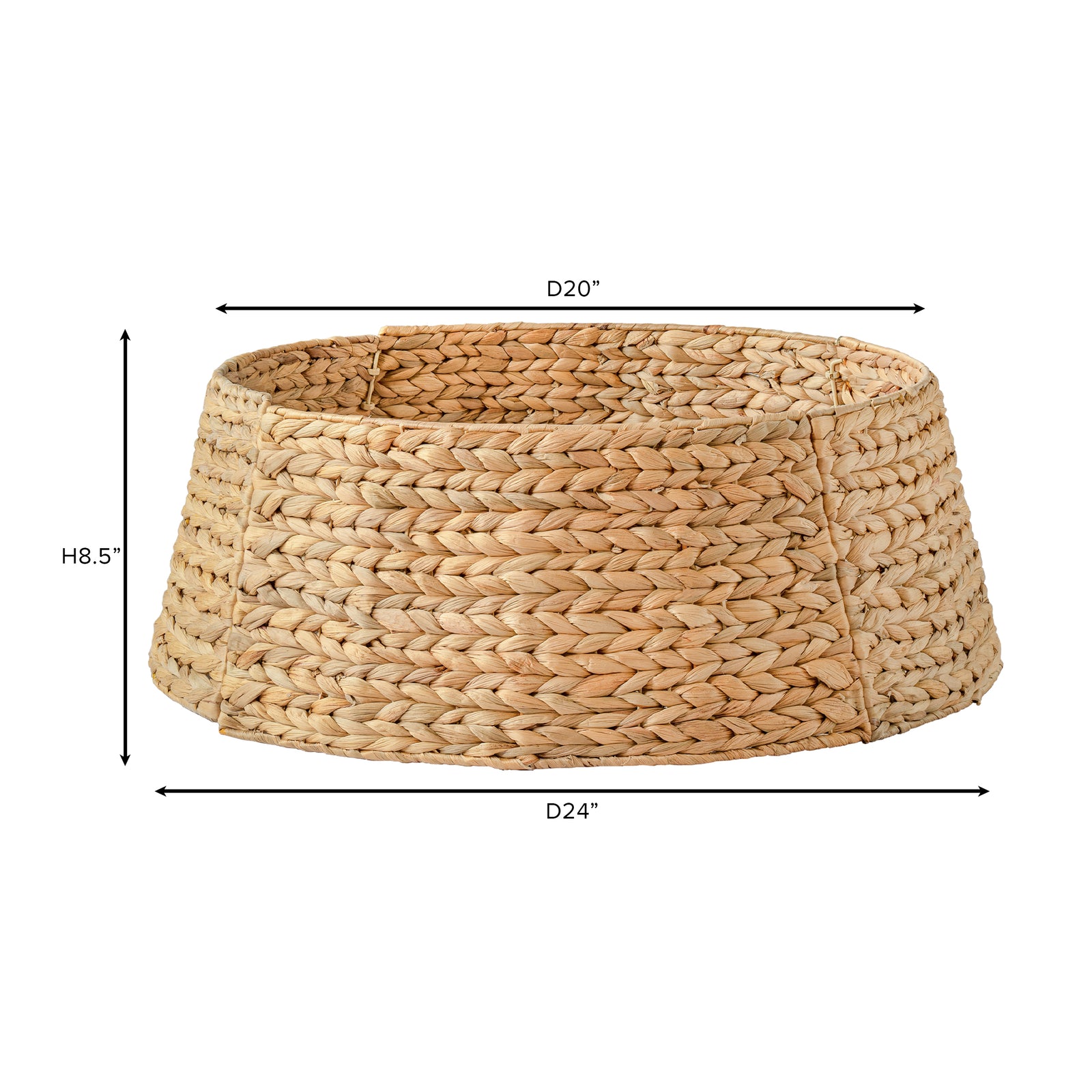 Woven Christmas Tree Collar - 24inches