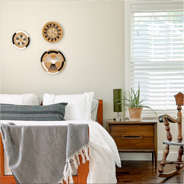 Bold Geometric and Star Wall Basket Decor Set from Artera Home