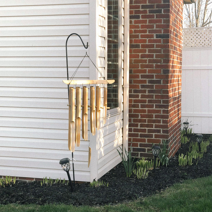 Large Bamboo Wind Chime 12 Tubes from Artera Home