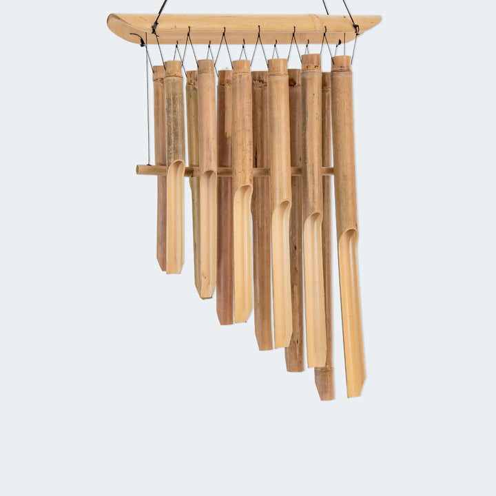 Large Bamboo Wind Chime 12 Tubes from Artera Home