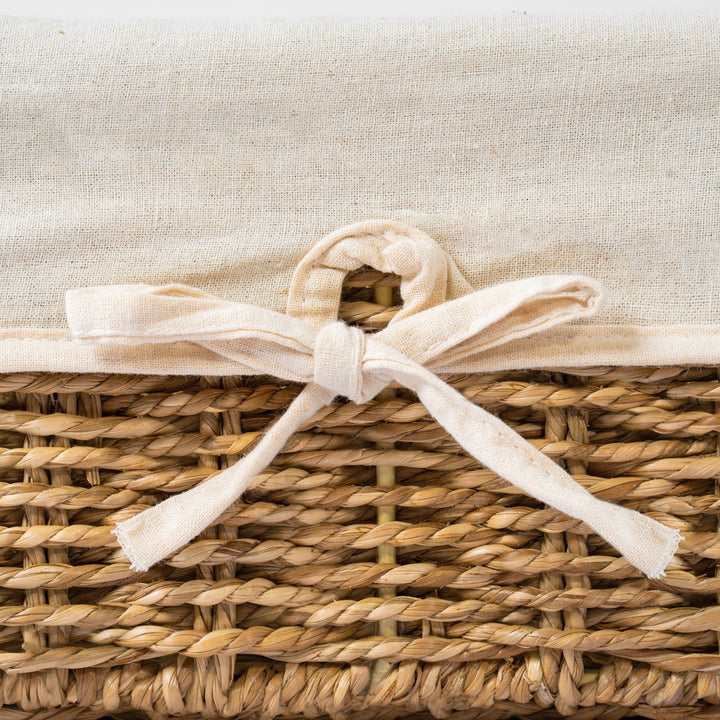 Seagrass Wicker Basket Set Of 4 With Liners from Artera Home