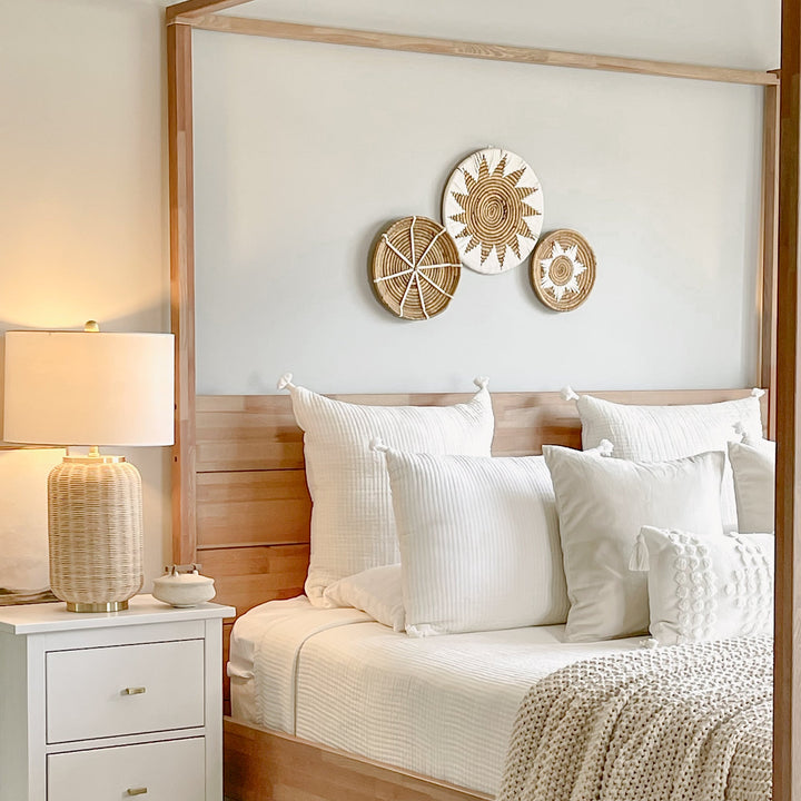 Bold Geometric and Star Wall Basket Decor Set from Artera Home