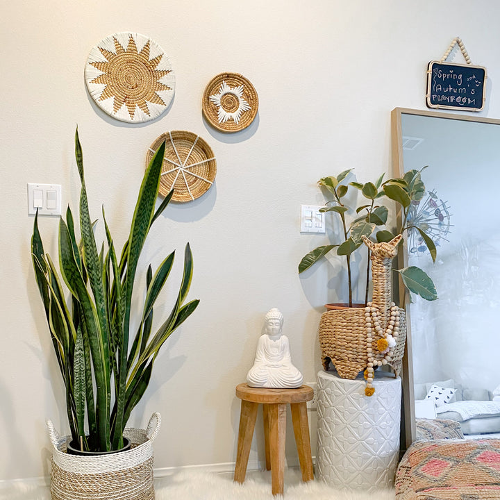 Bold Geometric and Star Wall Basket Decor Set from Artera Home