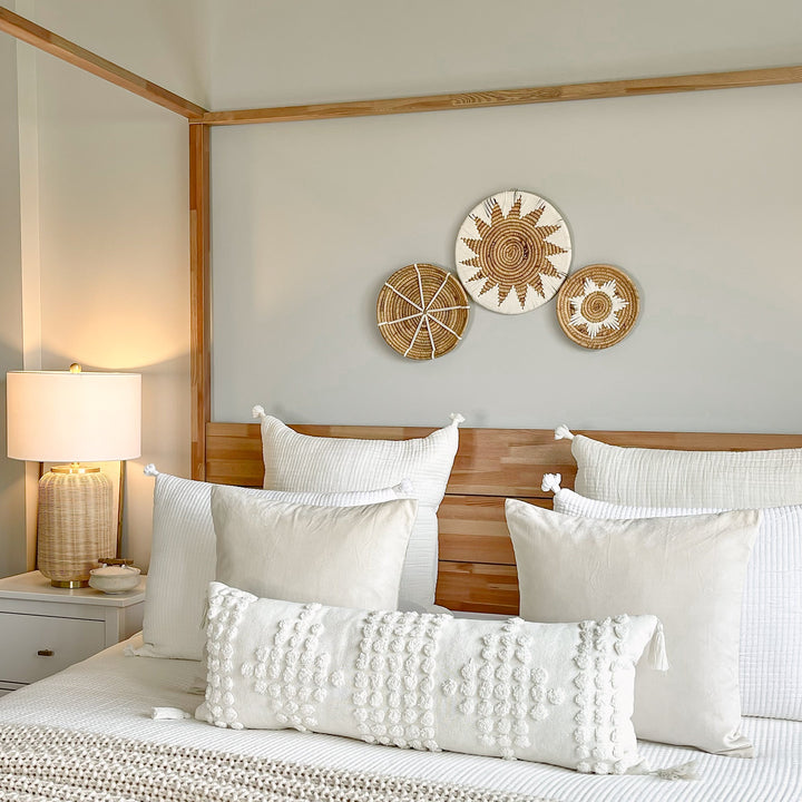 Bold Geometric and Star Wall Basket Decor Set from Artera Home